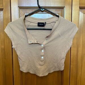 free people cropped T.